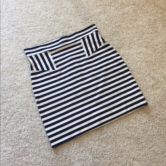 French Connection Dresses & Skirts - French Connection striped skirt